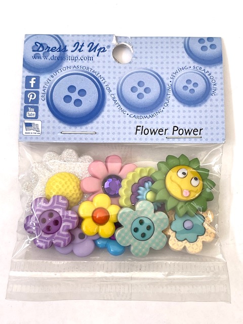כפתורים - Flower Power 2